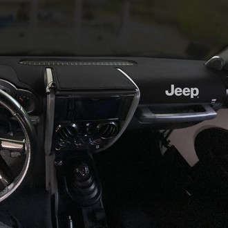 DashMat® - Jeep Limited Edition™ Black Polyester Custom Dash Cover