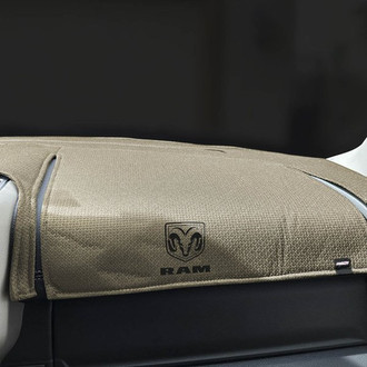 DashMat® - Ram Limited Edition™ Beige Polyester Custom Dash Cover