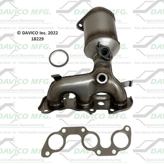 Davico® - Exhaust Manifold with Integrated Catalytic Converter