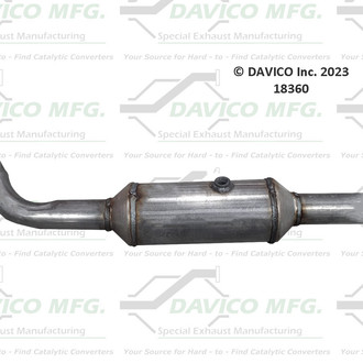 Davico® - Direct Fit Catalytic Converter and Pipe Assembly