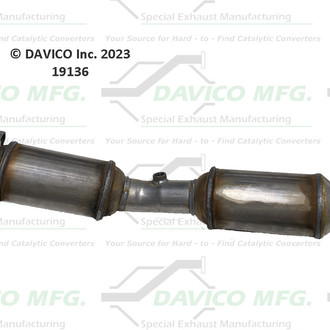 Davico® - Direct Fit Catalytic Converter and Pipe Assembly