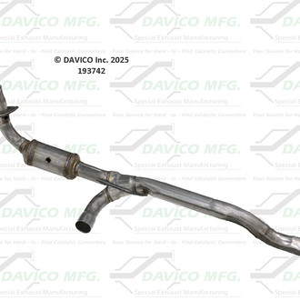 Davico® - Direct Fit Catalytic Converter and Pipe Assembly