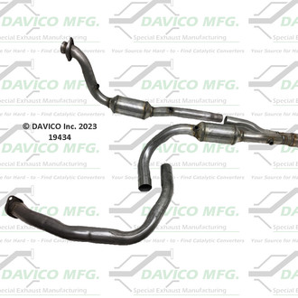 Davico® - Direct Fit Catalytic Converter