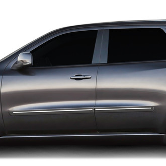 Dawn® - 2.5" Wide Body Side Moldings with Chrome Insert (Painted)