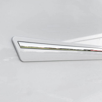 Dawn® - 2.5" Wide Body Side Moldings with Chrome Insert (Painted)