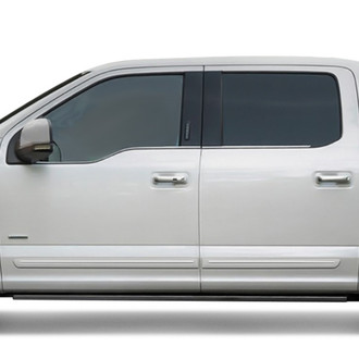 Dawn® - 2.5" Wide Body Side Moldings with Chrome Insert (Painted)