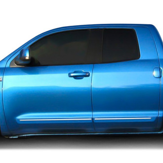 Dawn® - 2.5" Wide Lower Body Side Moldings with Chrome Insert (Painted)