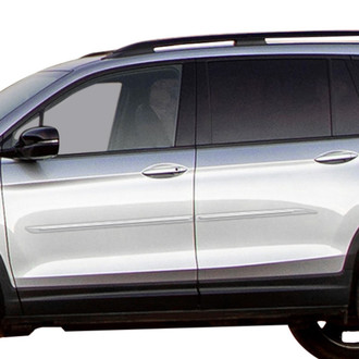Dawn® - 1.45" Wide Body Side Moldings with Chrome Insert (Painted)