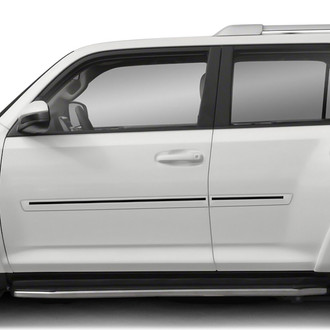 Dawn® - 2.5" Wide Body Side Moldings with Color Insert (Painted)