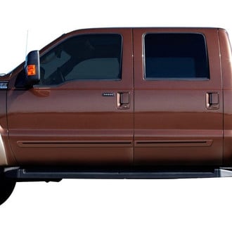 Dawn® - 2.5" Wide Body Side Moldings with Color Insert (Painted)