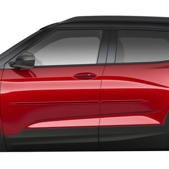 Dawn® - 1.45" Wide Body Side Moldings with Color Insert (Painted)