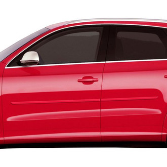 Dawn® - 1.25" Wide Body Side Moldings without Insert (Painted)