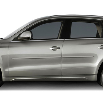 Dawn® - 1.25" Wide Body Side Moldings without Insert (Painted)