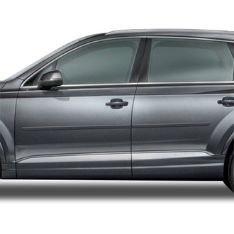 Dawn® - 1.25" Wide Body Side Moldings without Insert (Painted)