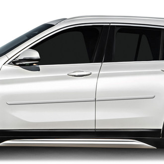 Dawn® - 1.25" Wide Body Side Moldings without Insert (Painted)