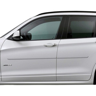 Dawn® - 1.25" Wide Body Side Moldings without Insert (Painted)