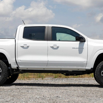 Dawn® - 1.25" Wide Body Side Moldings without Insert (Painted)