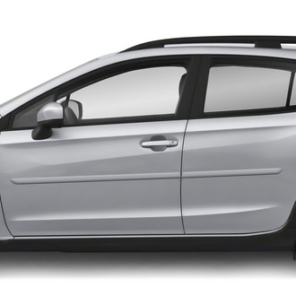 Dawn® - 1.25" Wide Body Side Moldings without Insert (Painted)