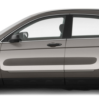 Dawn® - 1.25" Wide Body Side Moldings without Insert (Painted)