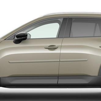 Dawn® - 1.25" Wide Body Side Moldings without Insert (Painted)