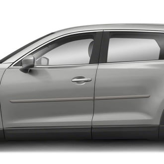 Dawn® - 1.25" Wide Body Side Moldings without Insert (Painted)
