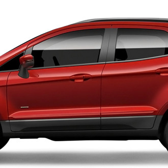 Dawn® - 1.25" Wide Body Side Moldings without Insert (Painted)