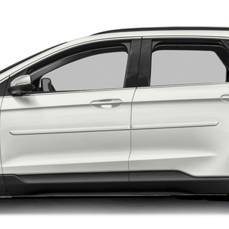 Dawn® - 1.25" Wide Body Side Moldings without Insert (Painted)