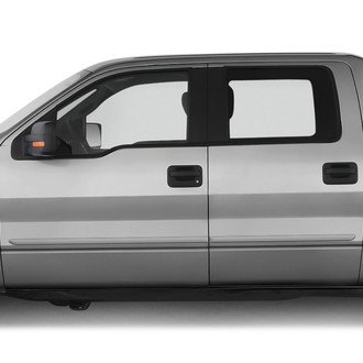 Dawn® - 1.25" Wide Body Side Moldings without Insert (Painted)