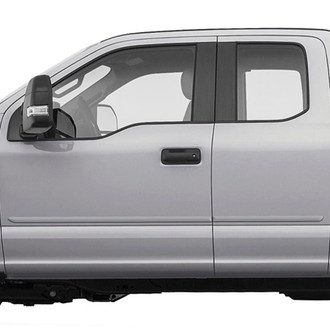 Dawn® - 1.25" Wide Body Side Moldings without Insert (Painted)