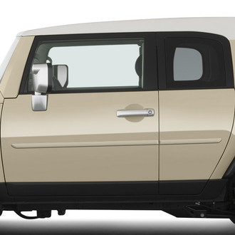 Dawn® - 1.25" Wide Body Side Moldings without Insert (Painted)