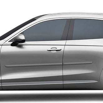 Dawn® - 1.25" Wide Body Side Moldings without Insert (Painted)