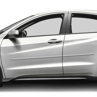 Dawn® - 1.25" Wide Body Side Moldings without Insert (Painted)