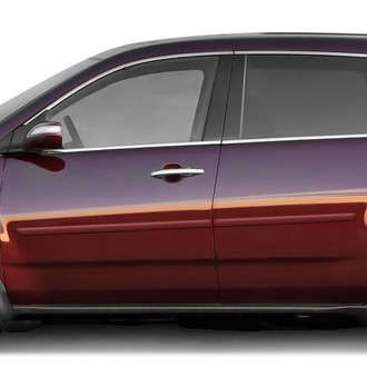 Dawn® - 1.25" Wide Body Side Moldings without Insert (Painted)