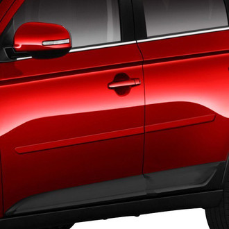 Dawn® - 1.25" Wide Body Side Moldings without Insert (Painted)