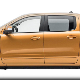 Dawn® - 1.25" Wide Body Side Moldings without Insert (Painted)