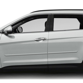 Dawn® - 1.25" Wide Body Side Moldings without Insert (Painted)