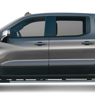 Dawn® - 1.25" Wide Body Side Moldings without Insert (Painted)