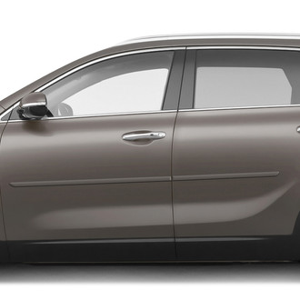Dawn® - 1.25" Wide Body Side Moldings without Insert (Painted)