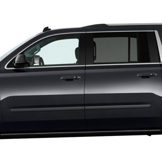 Dawn® - 1.25" Wide Body Side Moldings without Insert (Painted)