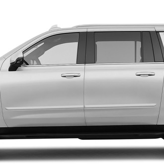 Dawn® - 1.25" Wide Body Side Moldings without Insert (Painted)