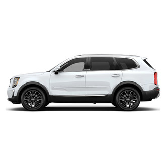 Dawn® - 1.25" Wide Body Side Moldings without Insert (Painted)