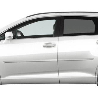 Dawn® - 1.25" Wide Body Side Moldings without Insert (Painted)