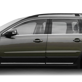 Dawn® - 1.25" Wide Body Side Moldings without Insert (Painted)