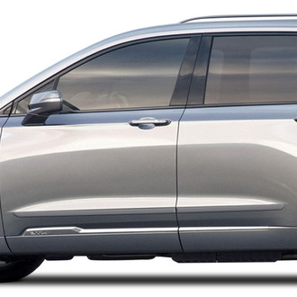 Dawn® - 1.25" Wide Body Side Moldings without Insert (Painted)