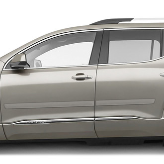 Dawn® - 2.5" Wide Body Side Moldings without Insert (Painted)