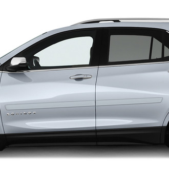 Dawn® - 2.5" Wide Body Side Moldings without Insert (Painted)