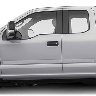 Dawn® - 2.5" Wide Body Side Moldings without Insert (Painted)