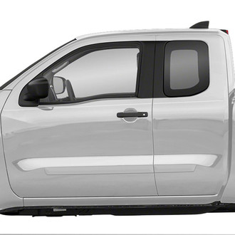 Dawn® - 2.5" Wide Body Side Moldings without Insert (Painted)