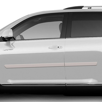 Dawn® - 2.5" Wide Body Side Moldings without Insert (Painted)