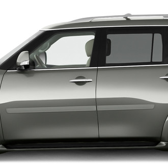 Dawn® - 2.5" Wide Body Side Moldings without Insert (Painted)